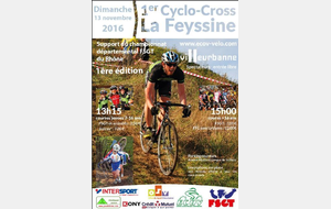 Cyclo Cross - Ronde de la Feyssine - Championnat departemental