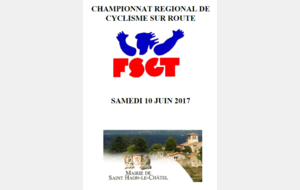 Championnat régionnal  à Saint Haon Le Chatel (42)