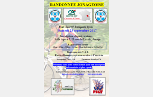 Randonnée Jonageoise