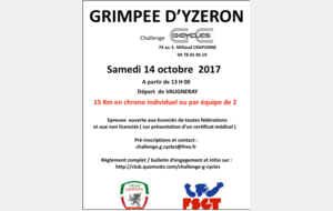 Grimpée d Yzeron