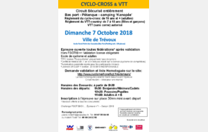 Cyclo-cross de TREVOUX 01