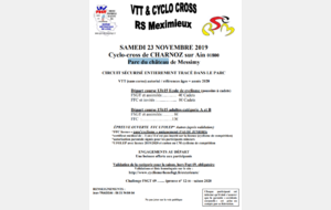 Cyclo Cross Chateau de Messimy - Charnoz