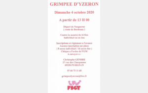 Grimpée d'Yzeron