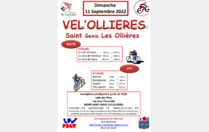 Randonnées Les Vel'Ollières - Route & VTT